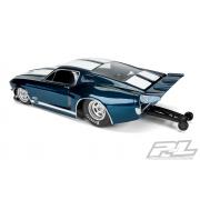 PR3573-00 1967 Ford Mustang Clear Body voor Losi 22S No Prep Drag Car, Slash 2wd Drag Car & AE DR10