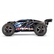 Traxxas E-Revo 1/16 VXL brushless met TSM compleet TRX71076-3B Blauw