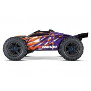 Traxxas E-Revo 2 VXL Brushless 1/8 Elektrische Monster Truck PURPLE met 2.4GHz en TSM TRX86086-4PUR