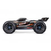 Traxxas Sledge: 1/8 4WD Oranje borstelloze elektrische monstertruck met TQi 2,4 GHz Traxxas Link-ena