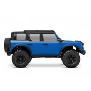 Traxxas TRX-4M 1/18 Scale en Trail Crawler Ford Bronco 4WD Electrische Truck met TQ Blauw TRX97074-1