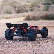 Arrma - 1/8 TYPHON 6S V5 4WD BLX Buggy met Spektrum Firma RTR, Zwart