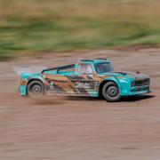 ARRMA 1/8 INFRACTION 4WD MEGA Resto-Mod Truck RTR, Teal/Bronze