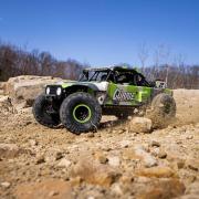 Losi 1/10 Hammer Rey U4 4WD Rock Racer Brushless RTR with Smart en AVC, Groen LOS03030T2