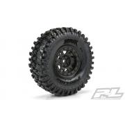 PR10128-10 Hyrax 1.9\" G8 Rock Terrain Truck Tires Mounted for Rock Crawler Front or Rear, Mounted on