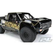 PR3547-18 Pre-Painted / Pre-Cut 1967 Ford F-100 Race Truck Heatwave Edition (Black) Body for Unlimit