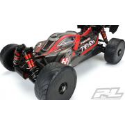 PR9069-243 Avenger HP S3 (Soft) Street BELTED 1:8 Buggy Tires Mounted for Front or Rear, Mounted on 
