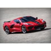 Chevrolet Corvette Stingray Rood: 1/10 schaal AWD Supercar met TQ 2,4 GHz radiosysteem