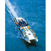 Traxxas DCB M41 Catamaran Raceboot TQi TSM, Oranje 2022