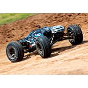 Traxxas E-Revo 2 VXL Brushless 1/8 Elektrische Monster Truck BLUE met 2.4GHz en TSM TRX86086-4BLU