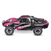 Traxxas Slash 2WD electro short course RTR 2.4GHz Compleet TRX58034-1PINK Roze