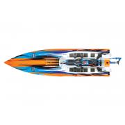 Traxxas Spartan VXL-6S Oranje Castle Brushless 2.4Ghz Tqi TSM TRX57076-4ORNG zonder lader en accu