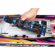 Traxxas Spartan VXL-6S Pink Castle Brushless 2.4Ghz Tqi TSM TRX57076-4PINK zonder lader en accu