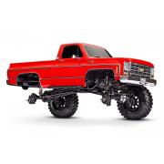 Traxxas TRX-4 Scale and Trail Crawler met Chevrolet K10 Truck Body Rood uit 1979: 4WD elektrische tr