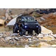 Traxxas TRX-4M 1/18 Scale en Trail Crawler Ford Bronco 4WD Electrische Truck met TQ Blauw TRX97074-1