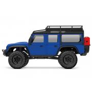 Traxxas TRX-4M 1/18 Schaal en Trail Crawler Land Rover 4WD Elektrische Truck met TQ Blauw TRX97054-1