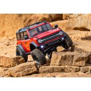 Traxxas TRX-4M 1/18 Schaal en Trail Crawler Land Rover 4WD Elektrische Truck met TQ Rood TRX97054-1R