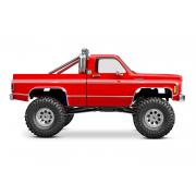 TRAXXAS TRX-4M HIGH TRAIL CRAWLER MET 1979 CHEVROLET K10 BODY: 1/18 SCHAAL 4WD ELEKTRISCHE AUTO ROOD