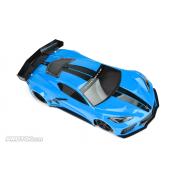 PR1577-00 Chevrolet Corvette C8 doorzichtige carrosserie voor ARRMA Felony en Infraction