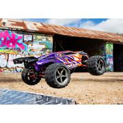 Traxxas E-Revo 1/16 VXL brushless met TSM compleet TRX71076-3P Paars