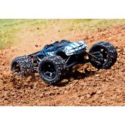 Traxxas E-Revo 2 VXL Brushless 1/8 Elektrische Monster Truck BLUE met 2.4GHz en TSM TRX86086-4BLU