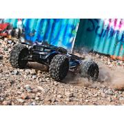 Traxxas Sledge: 1/8 4WD Blauw borstelloze elektrische monstertruck met TQi 2,4 GHz Traxxas Link-enab