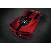 Chevrolet Corvette Stingray Rood: 1/10 schaal AWD Supercar met TQ 2,4 GHz radiosysteem