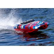 Traxxas DCB M41 Catamaran Raceboot TQi TSM, Rood/Blauw