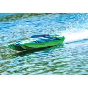 Traxxas DCB-M41 widebody 40\" Catamaran van Traxxas TRX57046-4GRNR Groen-X zonder lader en accu