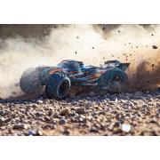 Traxxas Sledge: 1/8 4WD Blauw borstelloze elektrische monstertruck met TQi 2,4 GHz Traxxas Link-enab