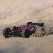 Arrma - 1/8 TYPHON 6S V5 4WD BLX Buggy met Spektrum Firma RTR, Zwart