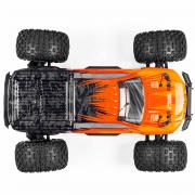 Arrma 1/10 GRANITE 4X2 BOOST MEGA 550 Brushed Monster Truck RTR met batterij en oplader, oranje