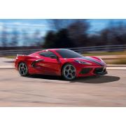 Chevrolet Corvette Stingray Rood: 1/10 schaal AWD Supercar met TQ 2,4 GHz radiosysteem