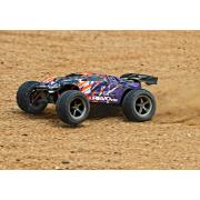 Traxxas E-Revo 1/16 VXL brushless met TSM compleet TRX71076-3P Paars