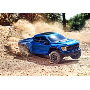 Traxxas FORD F-150 RAPTOR  4X4: 1/10 SCALE 4WD TRUCK WITH TQI BLUE TRX101076-4BLUE