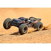 Traxxas Sledge: 1/8 4WD Oranje borstelloze elektrische monstertruck met TQi 2,4 GHz Traxxas Link-ena