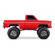 Traxxas TRX-4 Scale and Trail Crawler met Chevrolet K10 Truck Body Blauw uit 1979: 4WD elektrische t