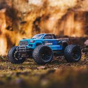 Arrma - 1/10 GRANITE 4X4 V3 MEGA 550 Brushed Monster Truck RTR Blauw ARA4202V3BIT1