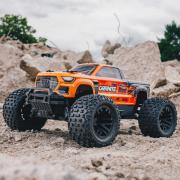 Arrma 1/10 GRANITE 4X2 BOOST MEGA 550 Brushed Monster Truck RTR met batterij en oplader, oranje