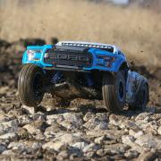 Losi 1/10 King Shocks Ford Raptor Baja Rey 4WD Brushless RTR met SMART Blauw