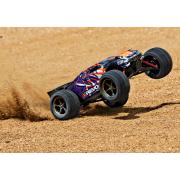 Traxxas E-Revo 1/16 VXL brushless met TSM compleet TRX71076-3P Paars