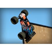 Traxxas E-Revo 2 VXL Brushless 1/8 Elektrische Monster Truck Oranje met 2.4GHz en TSM TRX86086-4O