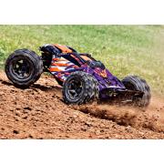 Traxxas E-Revo 2 VXL Brushless 1/8 Elektrische Monster Truck PURPLE met 2.4GHz en TSM TRX86086-4PUR