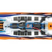 Traxxas Spartan VXL-6S Oranje Castle Brushless 2.4Ghz Tqi TSM TRX57076-4ORNG zonder lader en accu