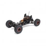 Losi 1/10 Hammer Rey U4 4WD Rock Racer Brushless RTR with Smart en AVC, Rood LOS03030T1
