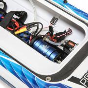 ProBoat 36\" Sonicwake, Blauw/Wit, Self-Right Deep-V Brushless RTR (PRB08032T1)