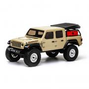 Axial 1/24 SCX24 Jeep JT Gladiator 4WD Rock Crawler Brushed RTR, Beige AXI00005T1