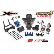 Traxxas X-Maxx Special Edition Solar Flare Met GRATIS LEDKIT 30+ volt en extreme 8s power Brushless 