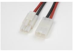 Verlengkabel Tamiya, silicone kabel 14AWG, 12cm (1st)