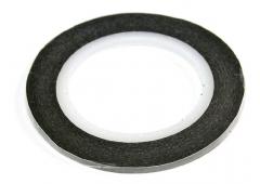 Liningband 2mm/10m zwart